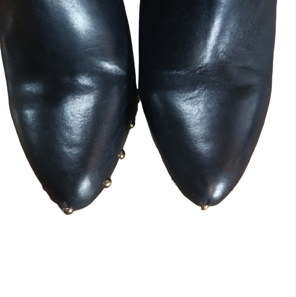 BCBGeneration Black Studded Bootie Ankle Boot Women's Size 9 - Picture 4 of 14